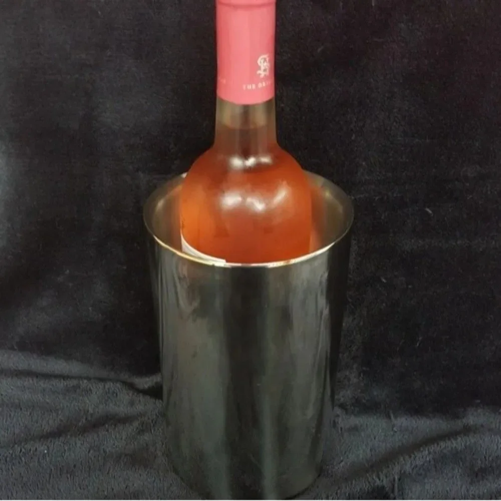 Stainless Steel Double Walled Insulated Wine Chiller Bucket